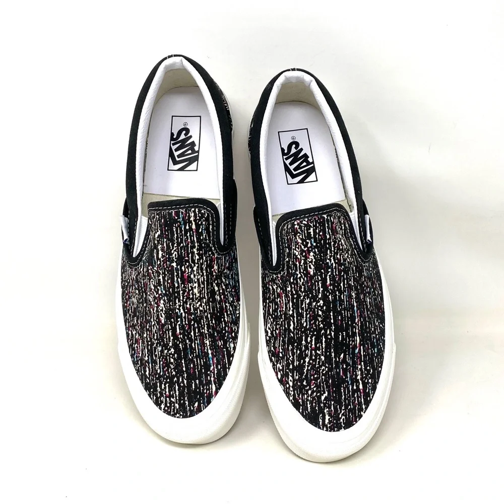 💖MEGA SALE💖VANS CLASSIC SLIP-ON 9 Canvas Black Men’s Sneakers VN0A3JEX9IE - Picture 7 of 11